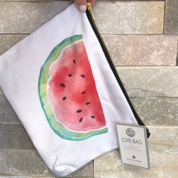 Levtex Watermelon Zip Pouch - Picture 6 of 7